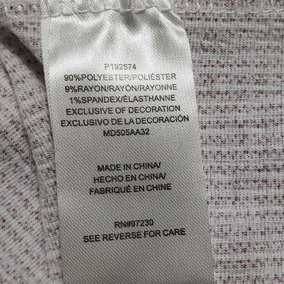 ABSOLUTELY FAMOUS Embroidered Smocked Peplum Top - Picture 7 of 7